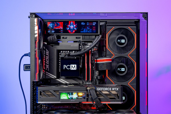 PC AMD GAMING SUPER LUXURY RYZEN 7 9800X3D - RTX 5070 12GB OC BLACK