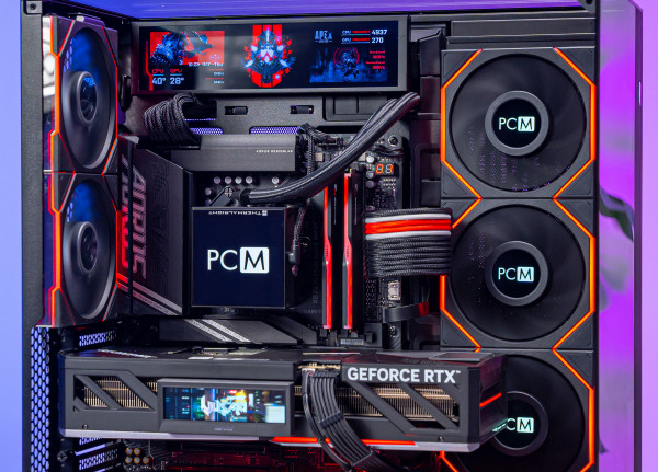 PC AMD GAMING SUPER LUXURY RYZEN 7 9800X3D - RTX 5070 12GB OC BLACK