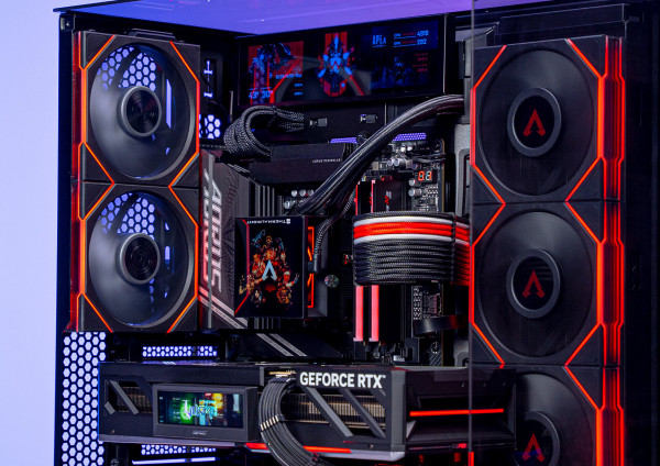 PC AMD GAMING SUPER LUXURY RYZEN 7 9800X3D - RTX 5070 12GB OC BLACK