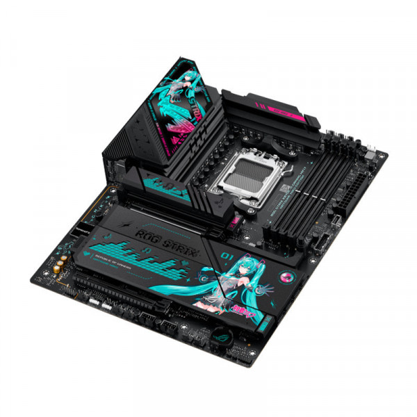 Mainboard ASUS ROG STRIX X870E-H GAMING WIFI 7 Hatsune Miku Edition