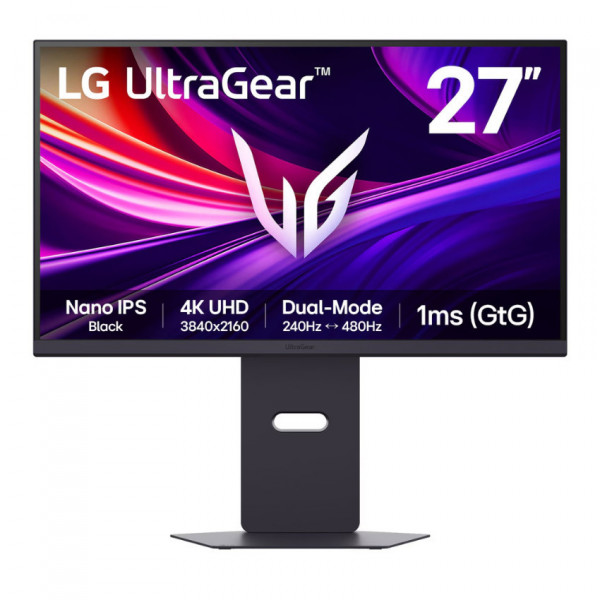 Màn hình LG UltraGear 27G850A-B (27 inch/Nano IPS/UHD-240Hz/FHD-4800Hz/1ms)