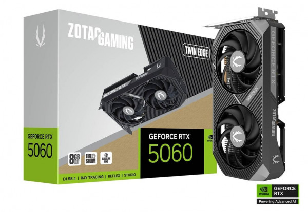 Card màn hình ZOTAC GAMING GeForce RTX 5060 8GB Twin Edge