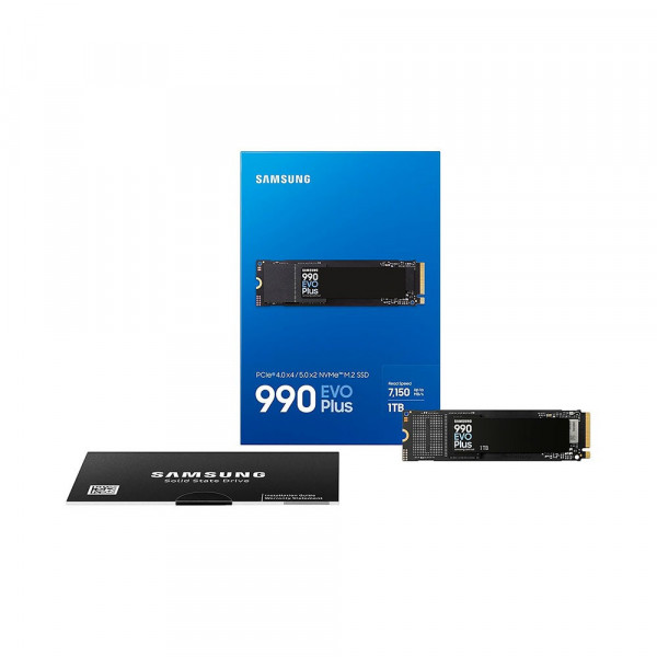 Ổ cứng  SSD Samsung 990 EVO Plus 1TB PCIe 4.0 x4 / PCIe 5.0 x2 NVMe V-NAND M.2 2280 MZ-V9S1T0BW