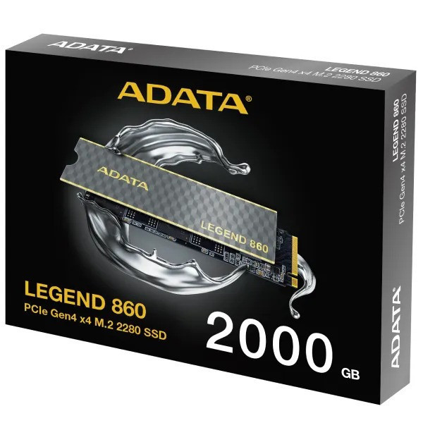 Ổ cứng SSD ADATA LEGEND 860 2TB NVMe PCIe Gen4 x4 M.2 2280 (SLEG-860-2000GCS)