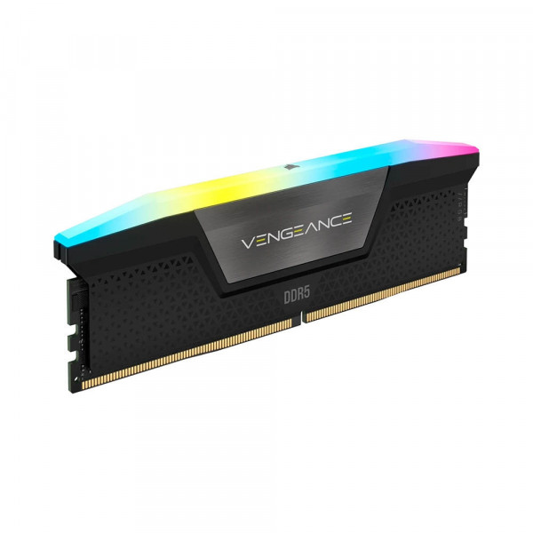RAM PC CORSAIR VENGEANCE RGB 128GB (2x64GB) DDR5 6400Mhz (CMH128GX5M2B6400C42)