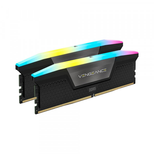 RAM PC CORSAIR VENGEANCE RGB 128GB (2x64GB) DDR5 6400Mhz (CMH128GX5M2B6400C42)