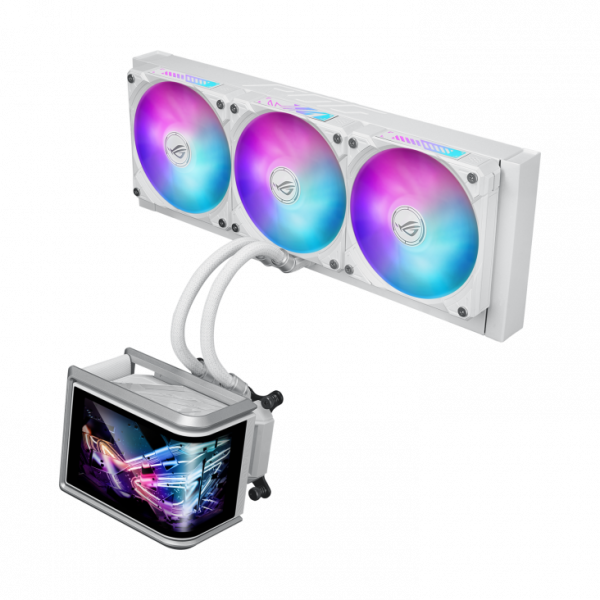 Tản Nhiệt Nước Asus ROG Ryuo IV SLC 360 ARGB White Edition
