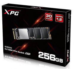 m2 PCIe Adata SX6000 XPG 256GB PCIe NVMe 3x2 (Doc 1000MB/s, Ghi 800MB/s)