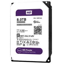 HDD Western Purple 8TB Sata 3 128Mb
