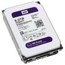 HDD Western Purple 8TB Sata 3 128Mb