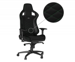 Ghế Gamer Noblechairs EPIC Series Black/Green (Ultimate Chair Germany)