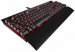 Keyboard Corsair K68 RGB Mechanical Cherry MX Red (Chống nước, bụi)