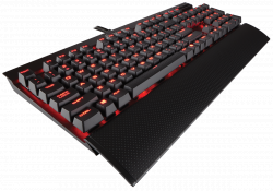 Keyboard Corsair K70 LUX Mechanical Cherry MX Red (CH-9101020-NA)