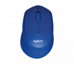 Chuột không dây Logitech M331 Wireless Blue