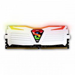 Ram GEIL SUPER LUCE RGB SYNC 8GB (1x8GB) 3000Mhz DDR4 White