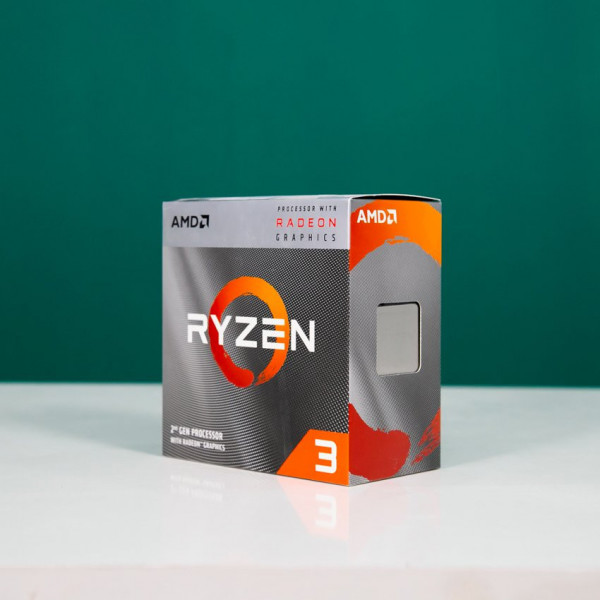 CPU AMD Ryzen 3 3200G, with Wraith Stealth cooler/ 3.6 GHz (4.0 GHz with boost) / 6MB / 4 cores 4 threads / Radeon Vega 8 /  65W / Socket AM4