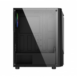 Vỏ Case MSI MAG SHIELD 110R (Mid Tower/Màu Đen/ Kèm 2 Fan )