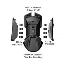 Chuột chơi game SteelSeries Rival 650 Wireless