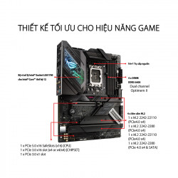 Mainboard ASUS ROG STRIX Z690-F GAMING WIFI (Intel Z690, Socket 1700, ATX, 4 khe RAM DDR5)