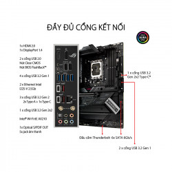 Mainboard ASUS ROG STRIX Z690-F GAMING WIFI (Intel Z690, Socket 1700, ATX, 4 khe RAM DDR5)