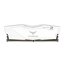 Ram TEAMGROUP T-Force DELTA RGB 16GB (1x16GB) DDR4 3200MHz (Trắng)