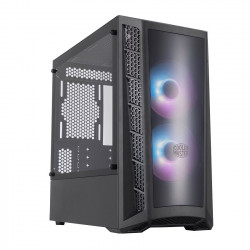 Vỏ Case Cooler Master MasterBox MB320L ARGB controller (Mini Tower/Màu đen/Led ARGB/Mặt Mica)