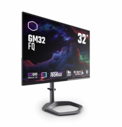Màn hình Cooler Master GM32-FQ (31.5inch/QHD/BOE ADS/165Hz/1ms/400nits/HDMI+DP+USBC+USBA+USBB/Loa)