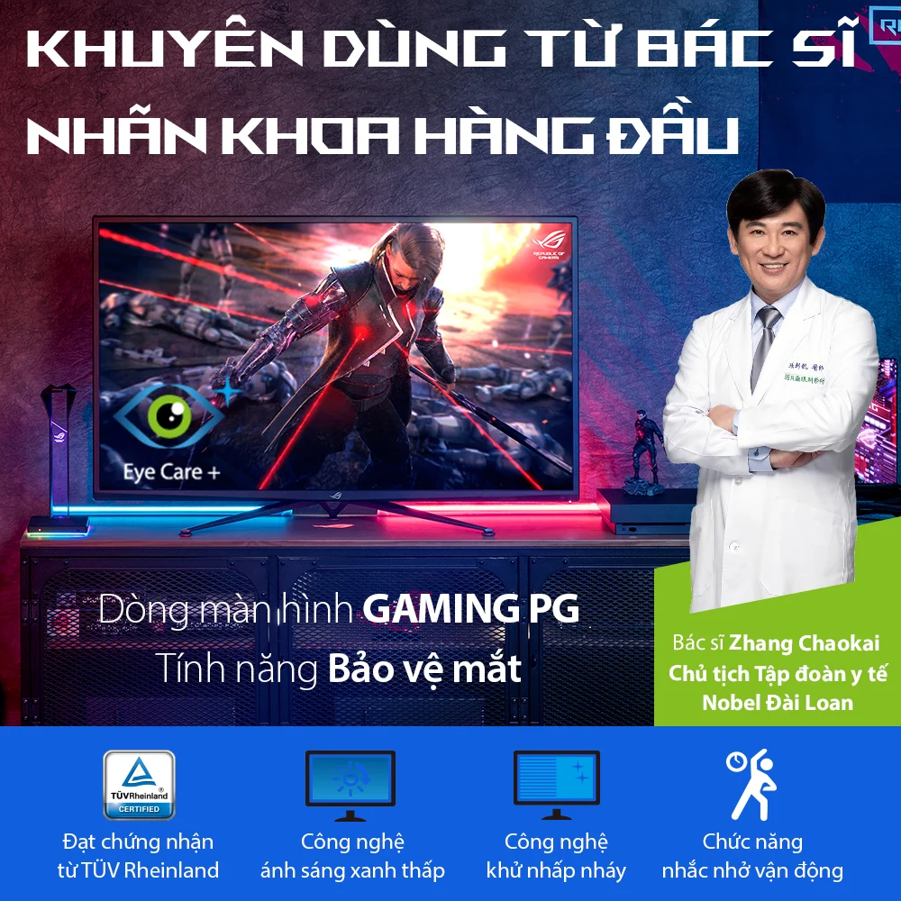 Màn hình Asus ROG SWIFT PG259QN (24.5 inch-FHD-IPS-360Hz)