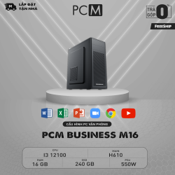 PCM BUSINESS M16 (I3 12100/16GB RAM/SSD 240GB)