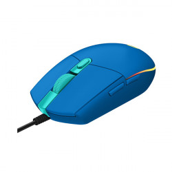 Chuột chơi game Logitech G203 LightSync Blue ( USB/RGB/Xanh )