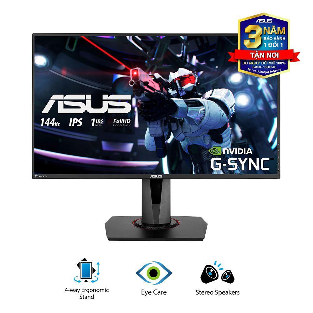 Màn hình Gaming Asus VG279Q Full HD, IPS, 1ms (MPRT), 144Hz, FreeSync