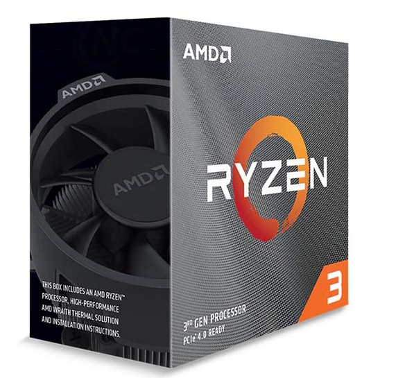 CPU AMD Ryzen 3300X (3.8 GHz Boost 4.3GHz  4 Cores / 8 Threads | 18MB Cache | PCIe 4.0)