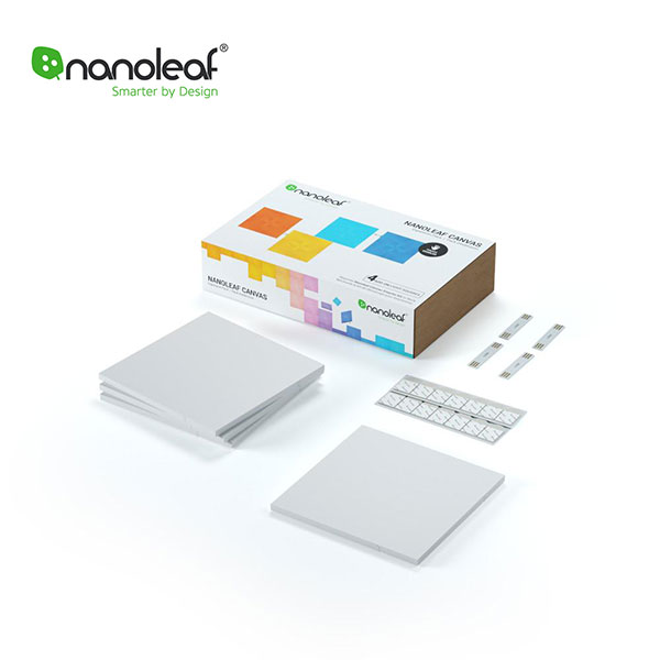 Đèn thông minh Nanoleaf Shapes Canvas - Expansion Pack (4 pieces)