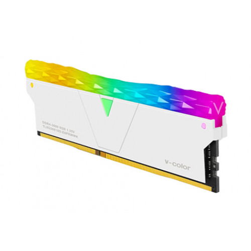 RAM V-Color Prism Pro RGB 16GB (8x2) 3200MHz  (màu trắng)