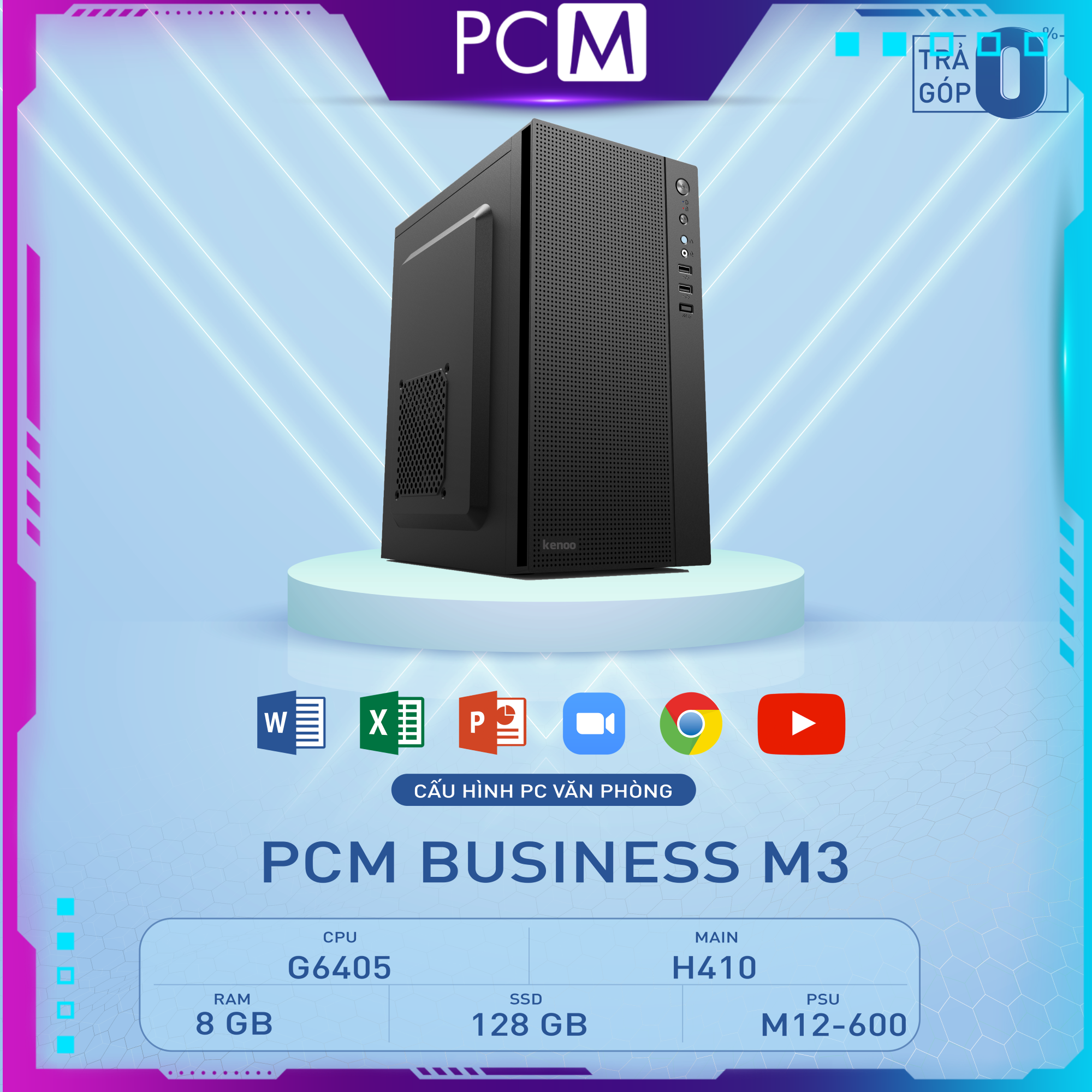 PCM BUSINESS M3 (G6405/H410/8GB RAM/128GB SSD)
